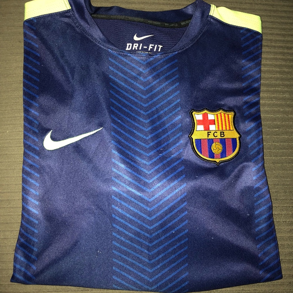 Barca soccer jersey